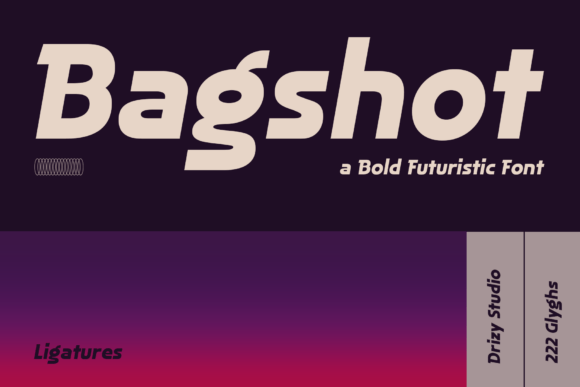 Bagshot: The Bold Futuristic Font for Modern Web Design