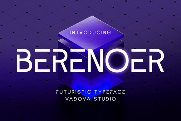 Berenoer Typeface: The Futuristic Font for Modern Campaigns