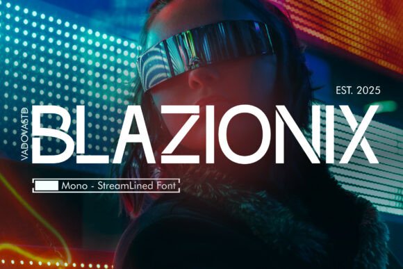 Blazionix: The Ultimate Futuristic Sans Serif for Modern Design