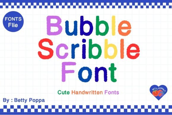 Bubble Scribble Font for Bold Digital Brand Experiences