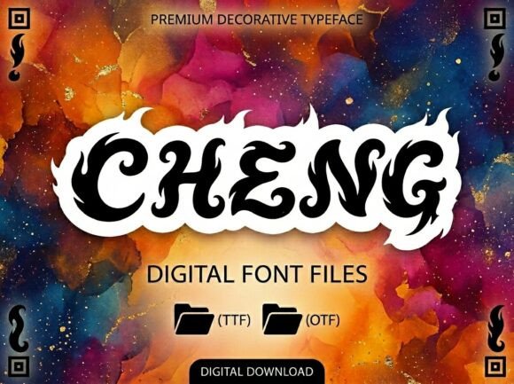 Cheng Typeface: Ignite Your Creative Projects with Bold Design