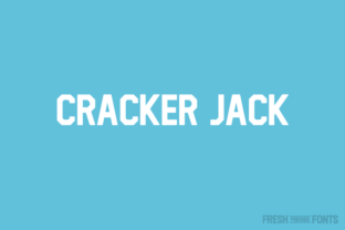 Cracker Jack: The Sports-Inspired Sans Serif Font for Handmade Brands