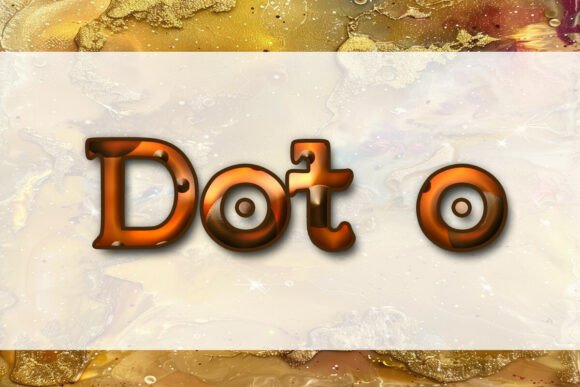 Dot O: The Bold Serif Font for Standout Business Branding