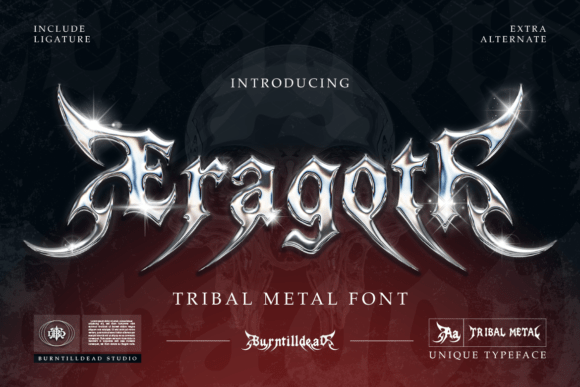 Eragoti Typeface for Aggressive Brand Impact