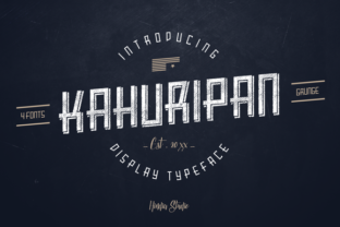 Kahuripan: A Display Typeface for Authentic Editorial Design