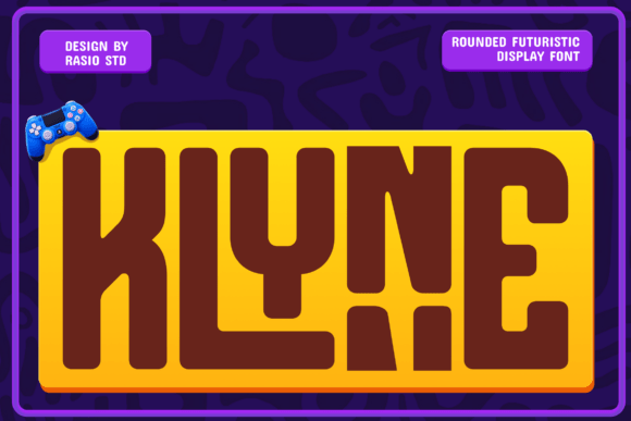 Klyne: A Bold Futuristic Display Font for Modern Digital Brands