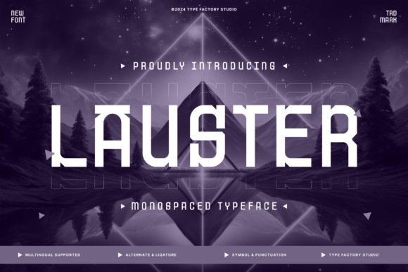 Lauster Typeface: A Modern Font for Small Business Branding