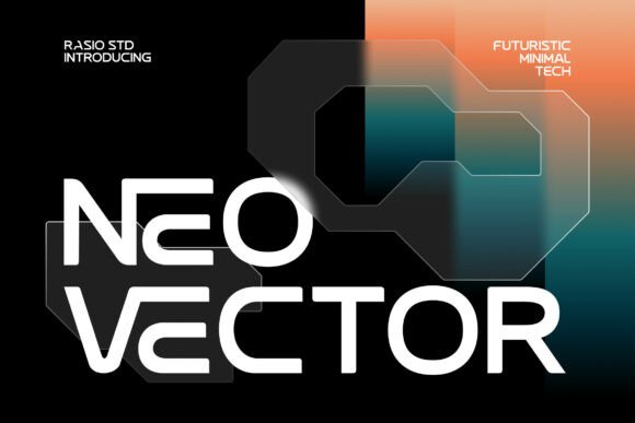 Neo Vector: The Futuristic Display Font for Modern Editorial Design