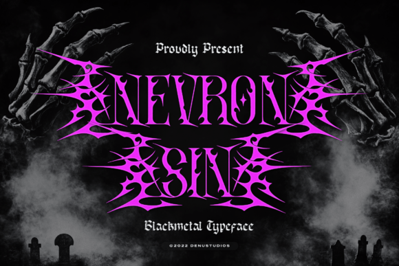 Nevron Sin: The Definitive Blackletter Typeface for Aggressive Campaigns