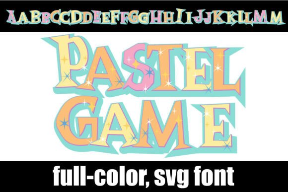 Pastel Game: The Retro Display Typeface for Modern Web Design