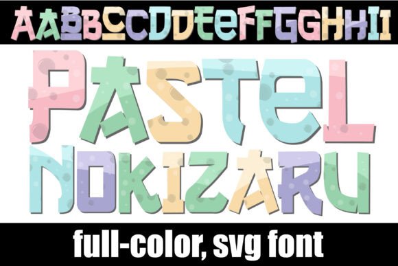 Pastel Nokizaru: A Modern Typeface for Playful Editorial Design