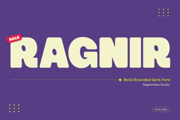Ragnir Typeface: The Bold Sans Serif for Memorable Branding