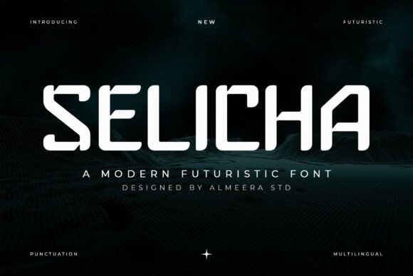 Selicha: The Futuristic Display Typeface for High-Impact Web Design