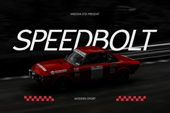 Speedbolt: The Dynamic Typeface for High-Energy Campaigns