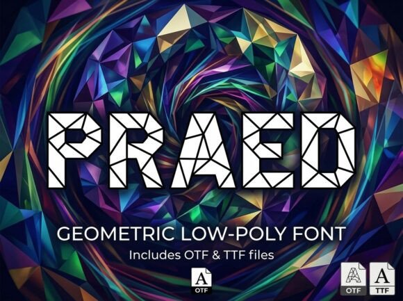Unlocking a New Dimension of Design with Praed Typeface