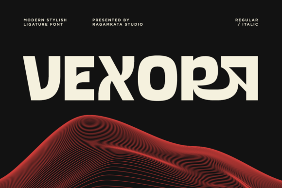 Vexora: The Modern Sans Serif Typeface for Bold Campaigns